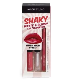 سيت احمر الشفاه Matte and clossy lip colour kit