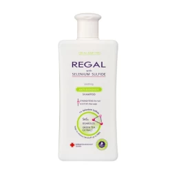 شامبو الشعر المضاد للقشرة بكبريتيد السيلينيوم Regal Selenium Sulfide Soothing Anti-Dandruff Shampoo 200 ml