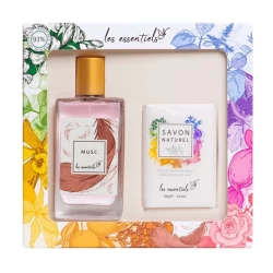 سيت عطر مسك + صابونة للنساء LOffice Des Parfums Musk Essentials Box