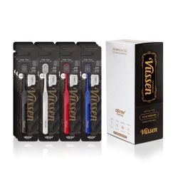 Vussen Double-Wide Toothbrush (kor/12pcs) فرشاة أسنان فوسن ذات الرأس العريض المزدوج (12 قطعة)