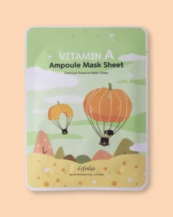 Esfolio Vitamin A Ampoule Mask Sheet قناع أمبول فيتامين A