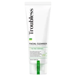 غسول رغوي للوجه بزيت شجرة الشاي Troubless Tea Tree + 4-Terpineol Facial Cleansing Foam