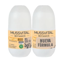 رول مزيل تعرق ×2 Mussvital Botanics Deo Nature Deodorant Roll-On 75ml - Set of 2